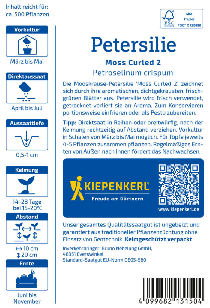 Petersilie Moss Curled 2 – Bild 2