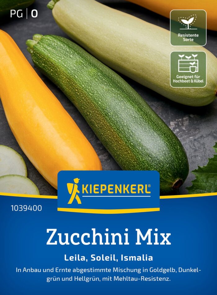 Zucchini Mix Leila, Soleil, Ismalia, F1