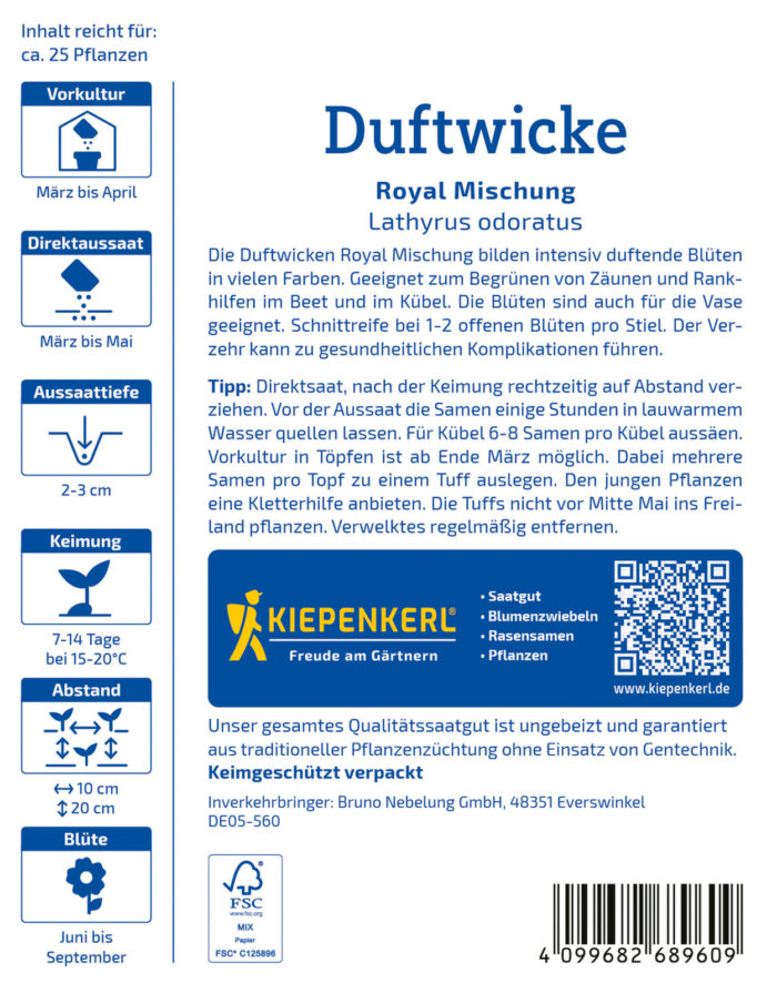 Duftwicke Royal Mischung – Bild 2