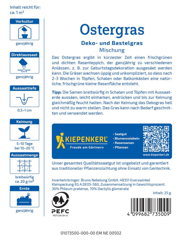 Ostergras Deko- und Bastelgras – Bild 2